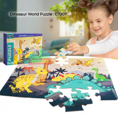 Dinosaur World Puzzle : C7007